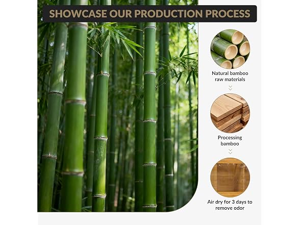 Takywep 10 in Eco-Friendly Bamboo Utensil Holder Organizer