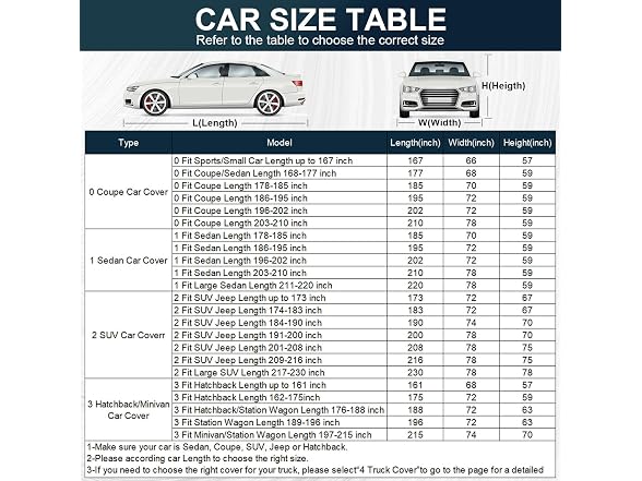 16 Layers SUV Car Cover 184"-190"