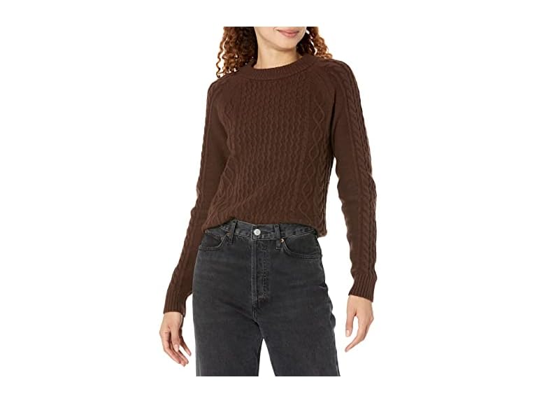 Amazon Essentials Women Stitch Cable Sweater
