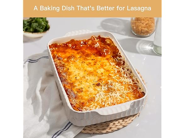 ArteBake 4.7QT Casserole Dishes for Oven
