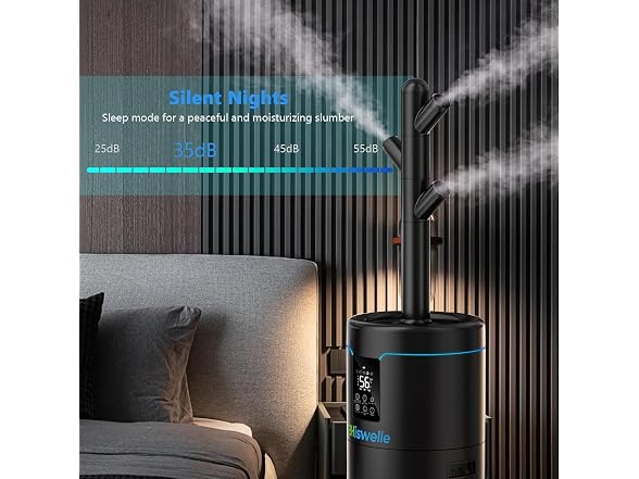 Hiswelle 4.5Gal Large Room Humidifier
