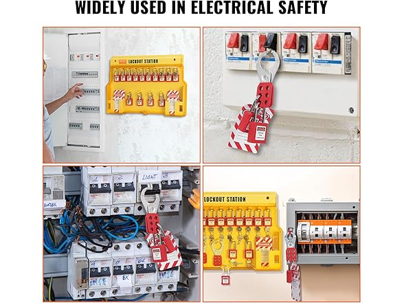 VEVOR Electrical Lockout Tagout Kit
