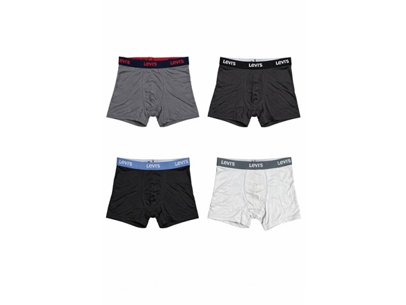 Levi's Men's Microfiber Boxer Briefs (4Pk)