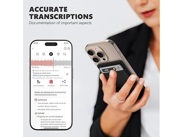 AI Voice Recorder for Transcription & Summarization