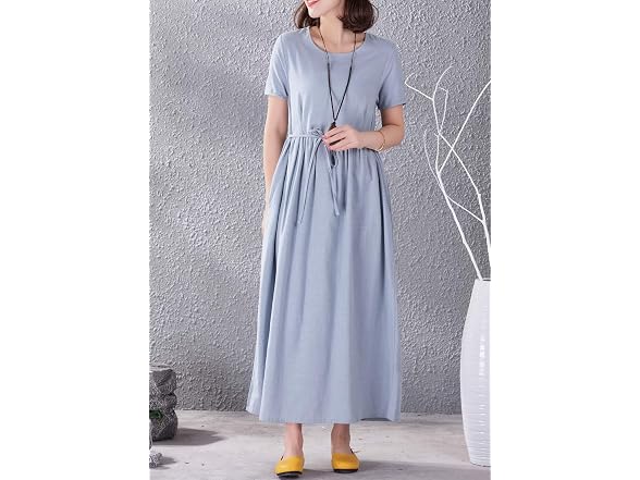 Yuheyuhe Women (XL) Casual Loose Long Soft Pockets