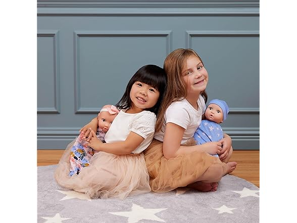 LullaBaby – 14" Realistic Baby Twin Dolls & Sleep Sacks