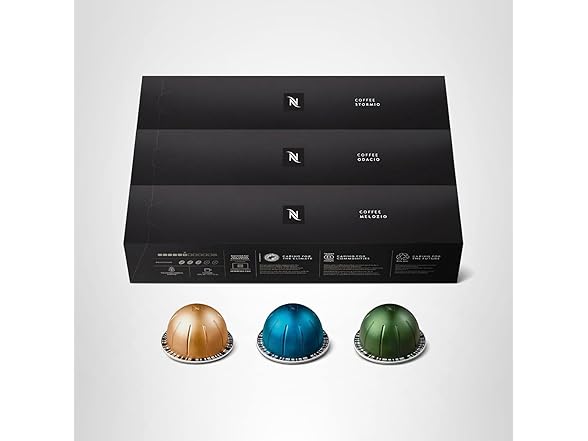 30ct Nespresso Capsules Vertuo, Variety Pack