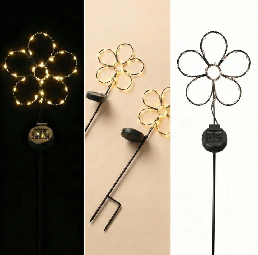 Touch Of ECO Solar Powered LED Garden Stake- Flower - Gallery 14