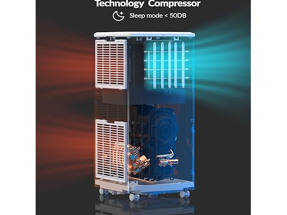 AutoSteelix Portable Air Conditioner 8000 BTU