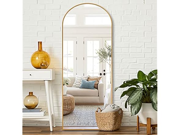NeuType 64"x21" Arched Full Length Mirror