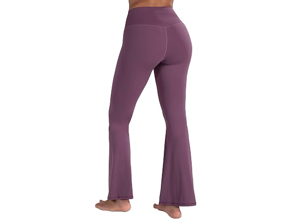 Sunzel Flare Leggings 30in L Burgundy