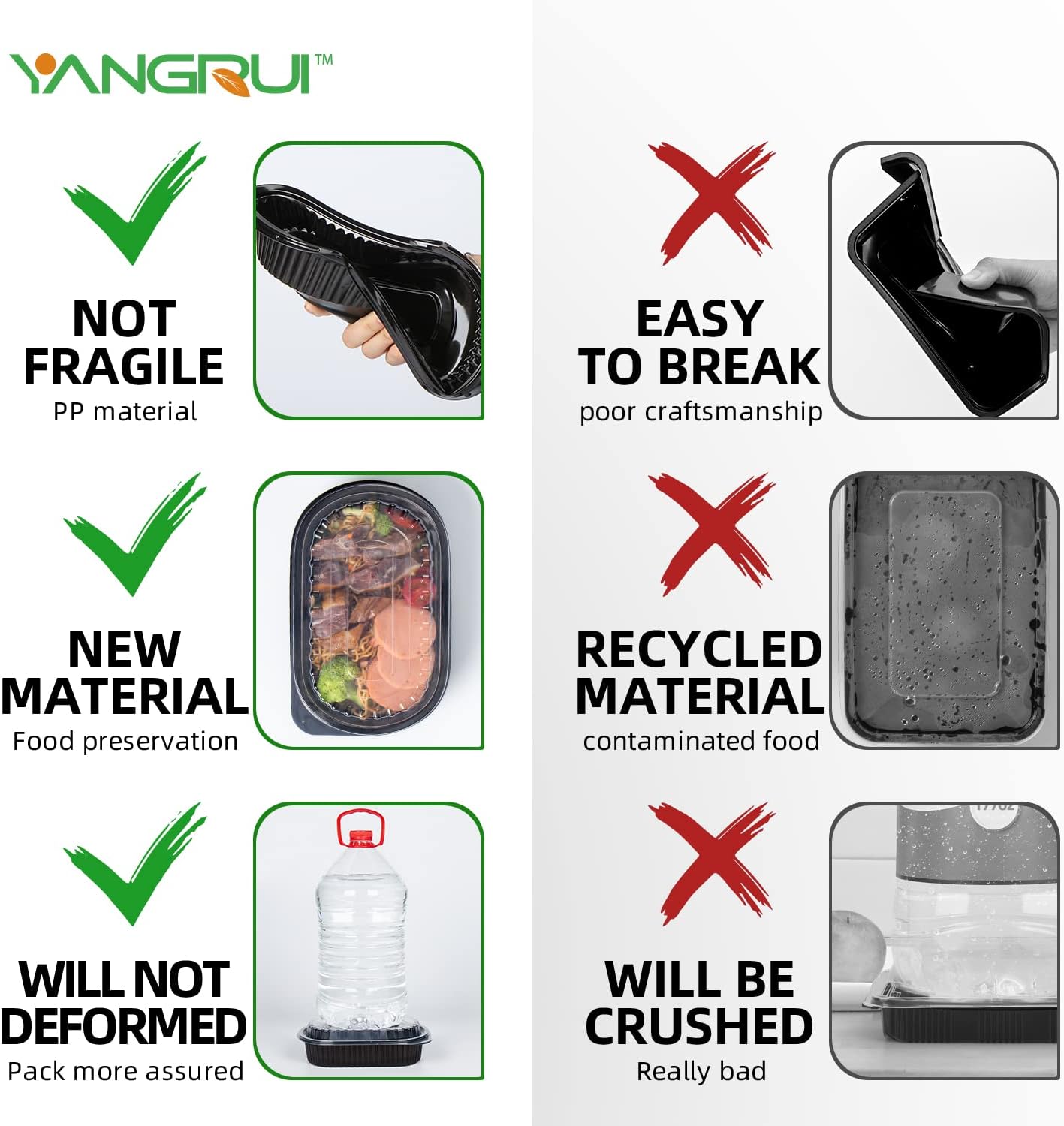 45 Pack Reusable To Go Food Containers - Gallery 7