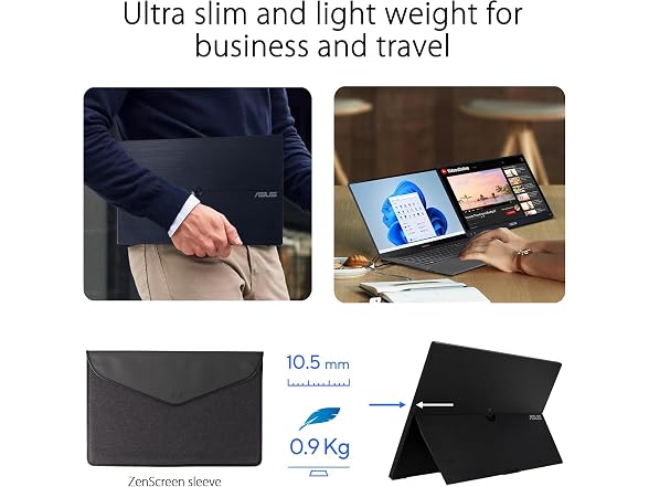 ASUS ZenScreen 15.6” 1080P Portable Monitor