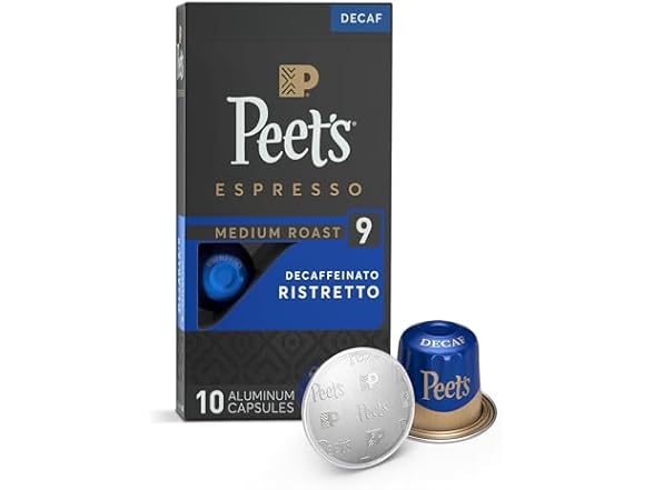 Peet's Decaf Nespresso, 10ct