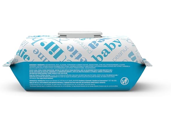 Amazon Elements Baby Wipes Unscented
