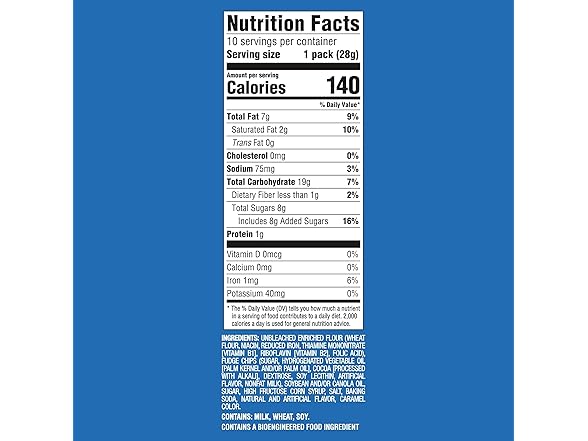 10PK CHIPS AHOY! Mini Original Chocolate Chip Cook