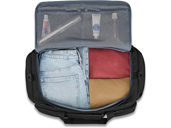 High Sierra Lineage Collection Duffle - Black