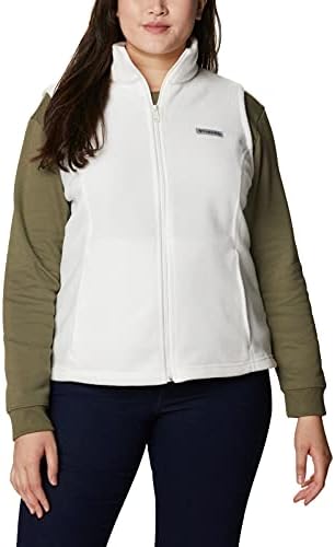 Columbia Women's Benton Springs Fleece Vest, Sea Salt, Large