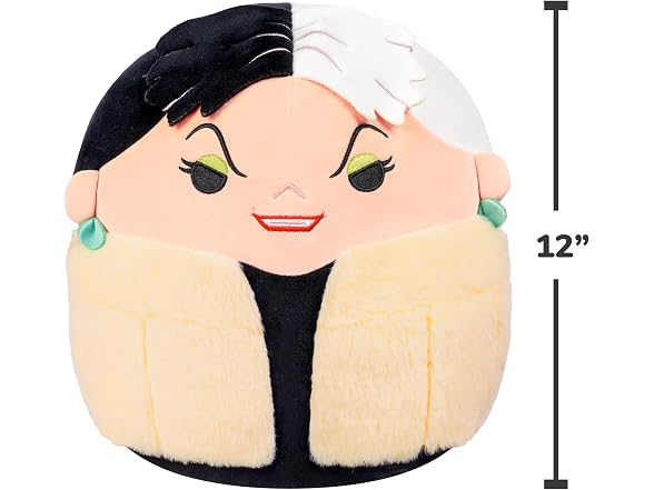Squishmallows Original 12in Disney Cruella de Vil