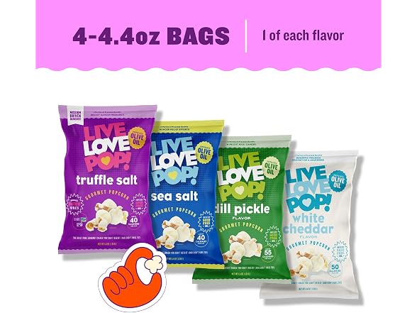 Live Love Pop Popcorn