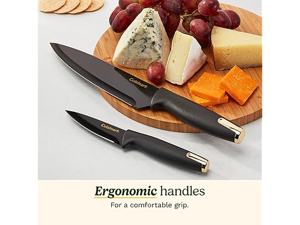 Cuisinart Advantage Nonstick Ceramic-Coated Knife Set