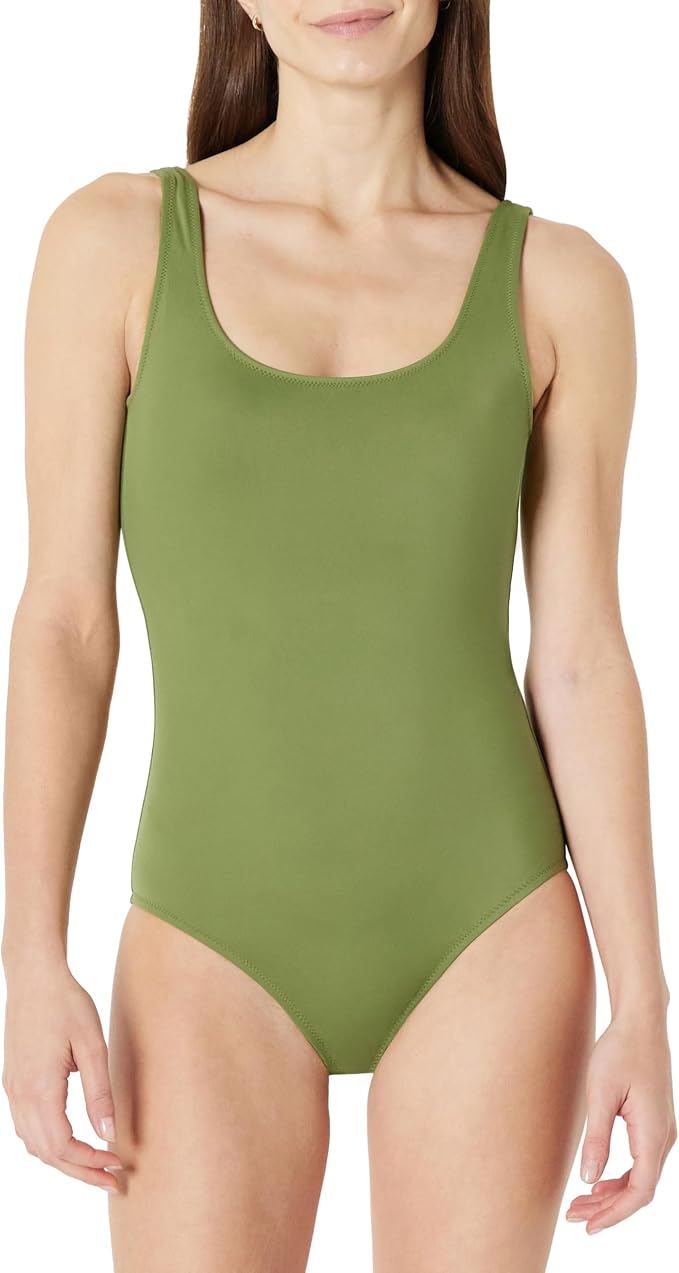 Amazon Essentials Women Classic Scoop Swimsuit - Gallery 17
