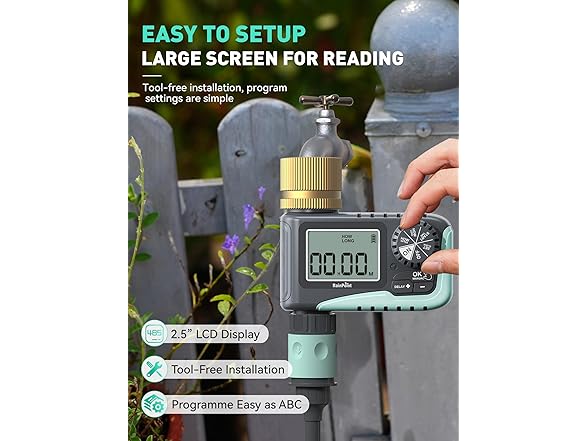 RAINPOINT 2 Pack Sprinkler Timer