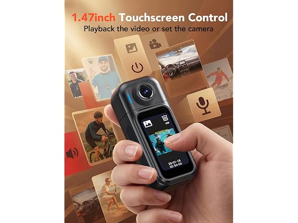 BOBLOV W3 Mini Body Camera 64GB - Gallery 4