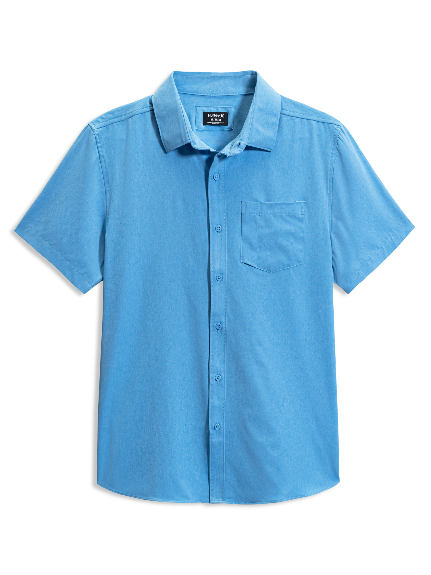 Hurley Men's Tech Button Up Shirt - Gallery 3