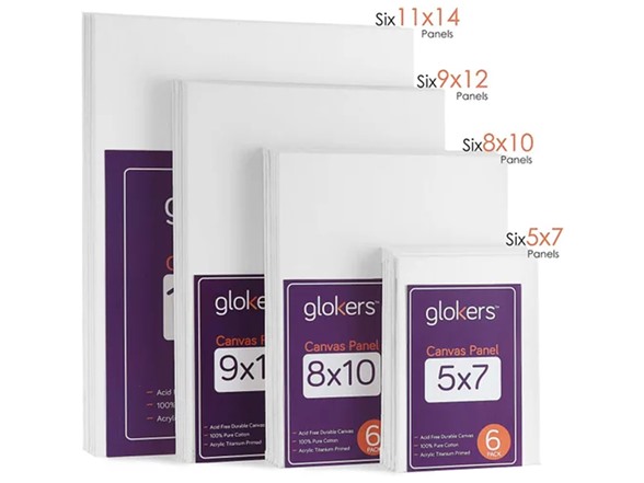 glokers Panels Kit Art Supplies Set