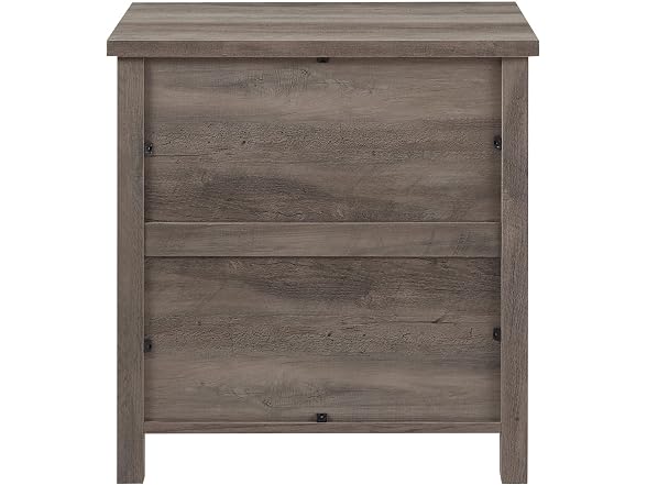 Walker Edison Hazel Modern Farmhouse 3 Drawer Nightstand