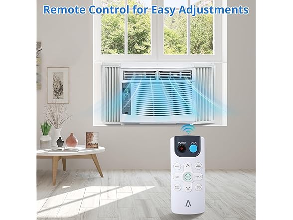 TrendyTrove 6000BTU Window Air Conditioner
