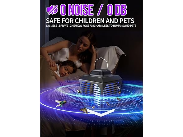 Mosquito Zapper with LED Light