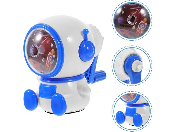 Hand Crank Pencil Sharpener Cartoon