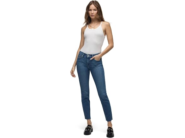 HUDSON Women's Nico Mid-Rise Straight Leg Ankle Jean