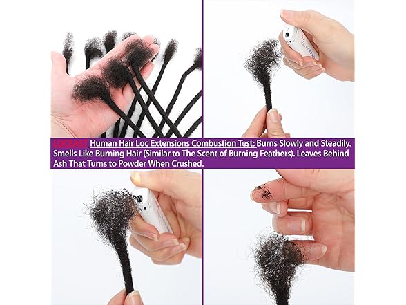 Loceast 6 Inch 0.2cm Width Loc Extension