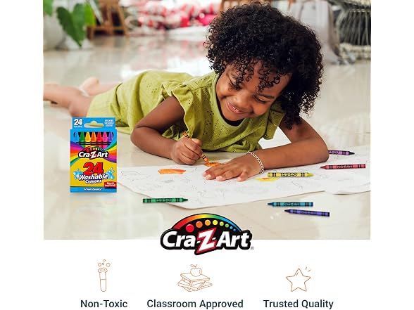 Cra-Z-Art Cra-Z-Art Bulk Crayons, 24 Pack