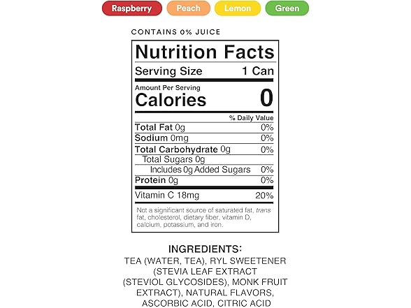 Ryl Iced Tea Variety Pack, 12pk