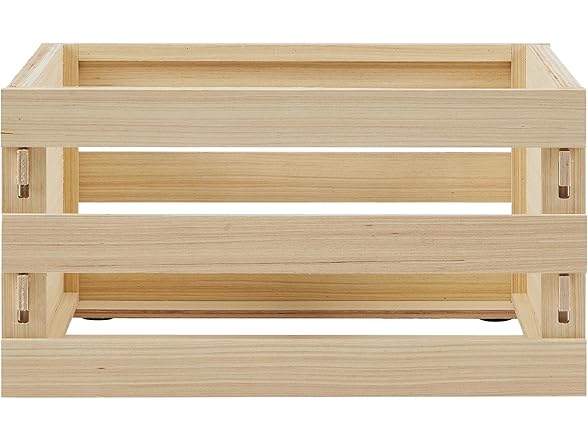 Crosley AC1050A-BB Vinyl Record Storage Wood