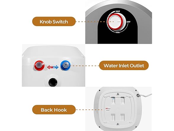 8.0 Gallon Mini Tank Water Heater
