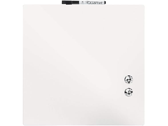 Quartet Frameless Tile Magnetic Dry-Erase Board, 14" x 14"