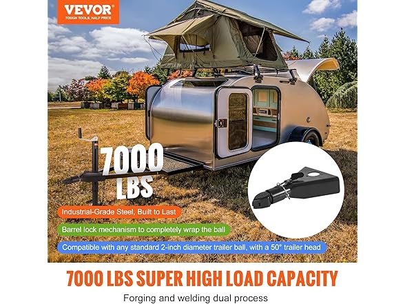 VEVOR A-Frame Trailer Coupler