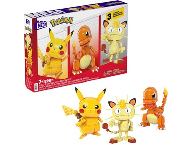 $14.99, Was $44.07, 65% Off! MEGA Pokémon Building Set, Kanto Region Trio dealfomo