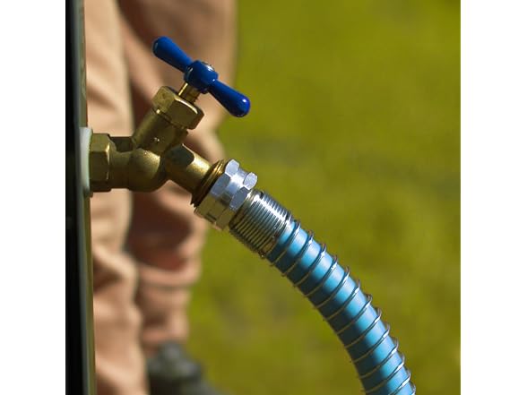 Aqua Joe 50 Ft Hybrid Polymer FLEX Garden Hose