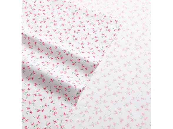 Betsey Johnson Full Bed Sheets, Ballet Floral