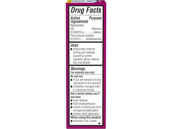 Opcon-A Allergy Eye Drops 
