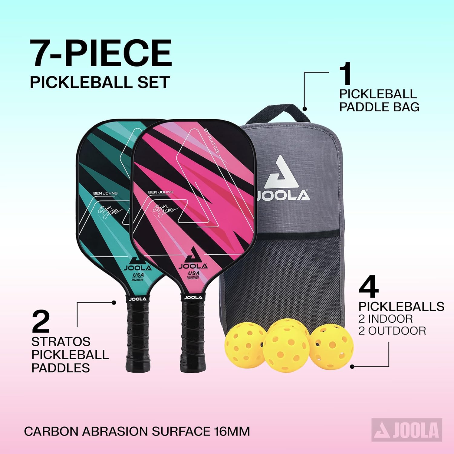 JOOLA Ben Johns Pickleball Set - Gallery 10