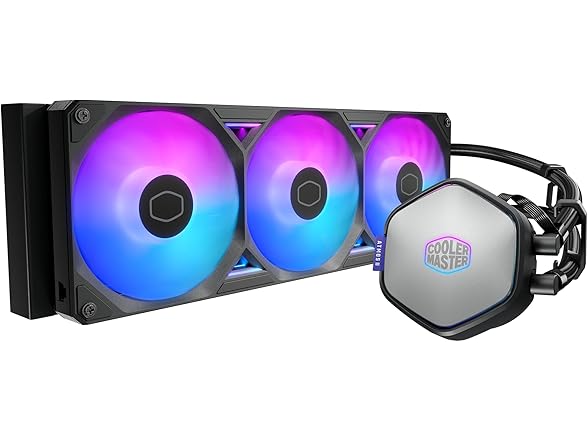 Cooler Master Atmos II 360 VRM AIO CPU Liquid Cooler