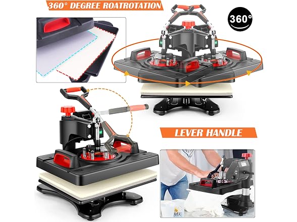 5 in 1 Heat Press Machine 12x15"