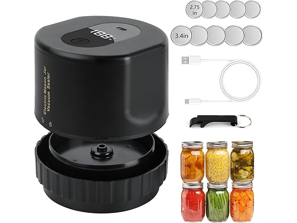 SZO Mason Jar Vacuum Sealer